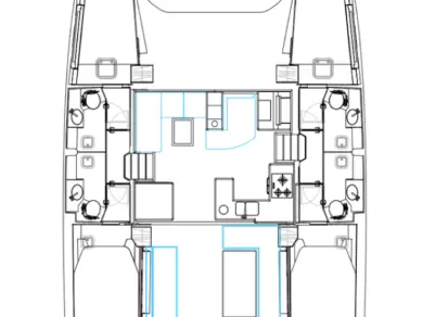 Yacht charter Road Town cheap Nautitech 46 Fly