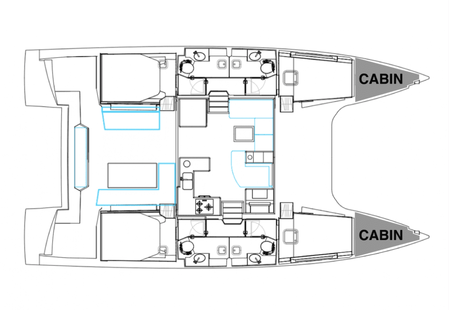 Catamaran rental in Road Town - Nautitech Nautitech 46 Fly