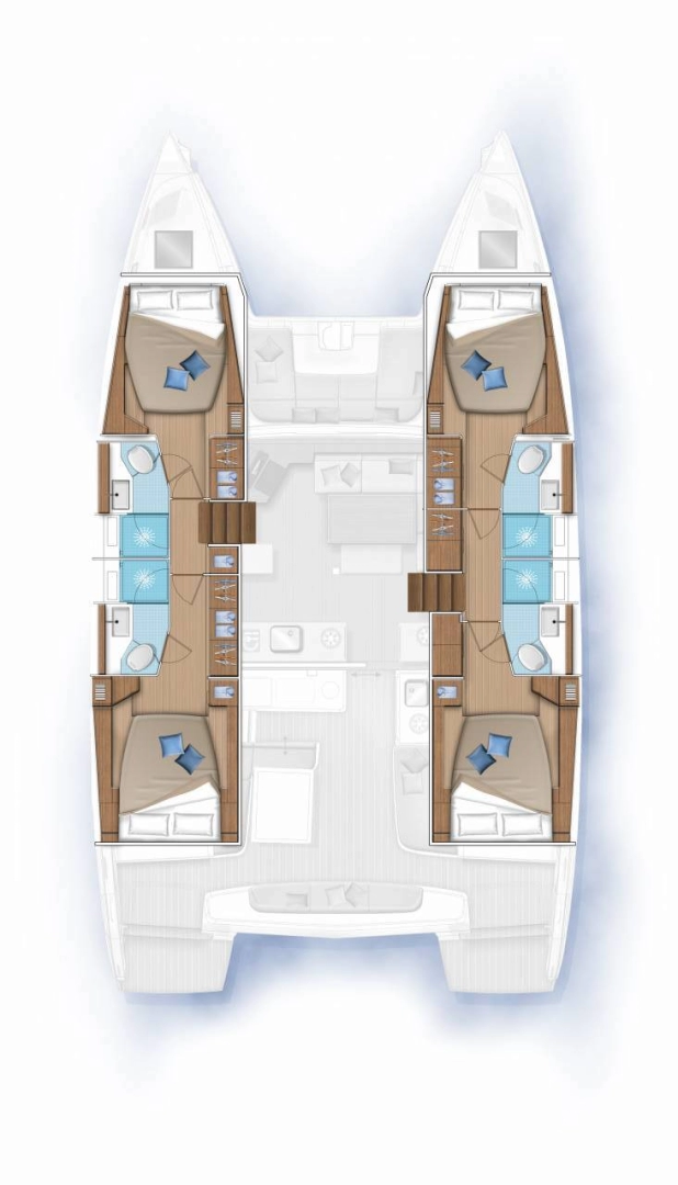 Catamaran for rent Saint-Raphaël at the best price