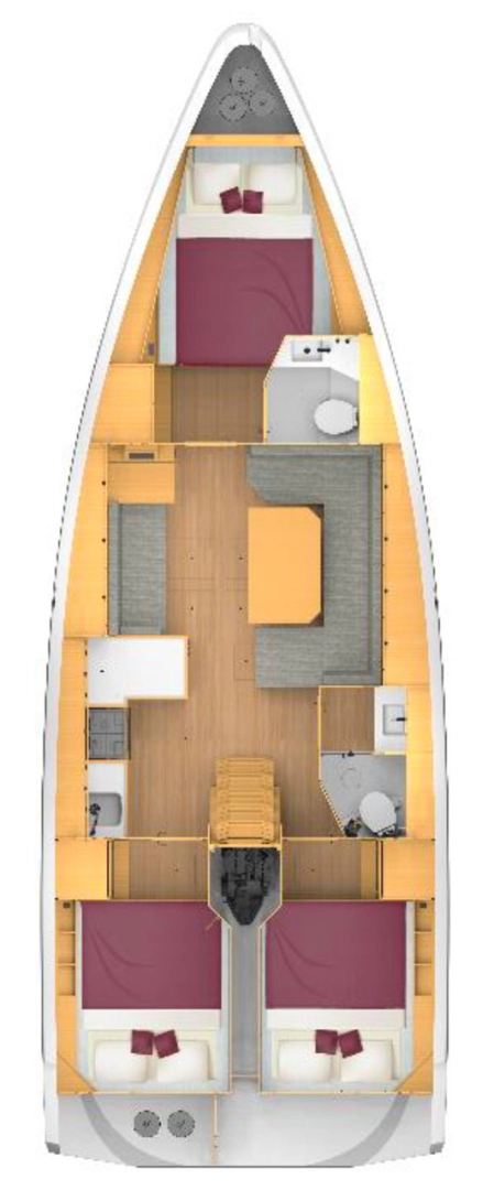 Sailboat rental with or without captain Bavaria Cala d'Or