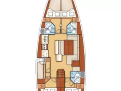 Rent a Bénéteau Oceanis 50 Family Marina Milna Kanarija