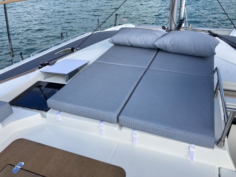 Bareboat Rental Catamaran Fountaine Pajot with a boat licence