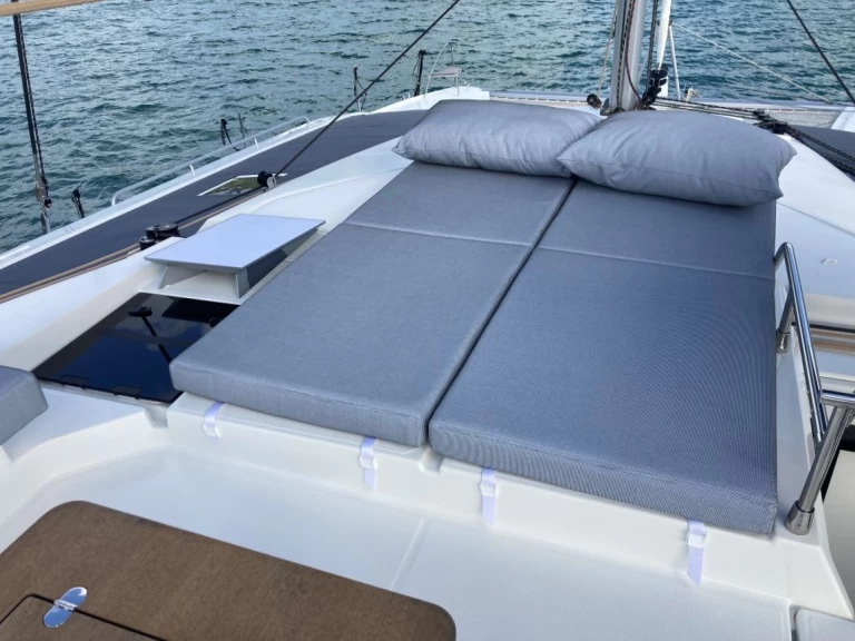 Bareboat Rental Catamaran Fountaine Pajot with a boat licence