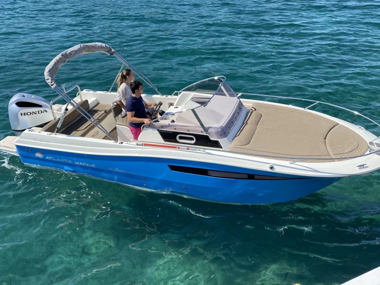 Bareboat Rental Motorboat Atlantic with a boat licence
