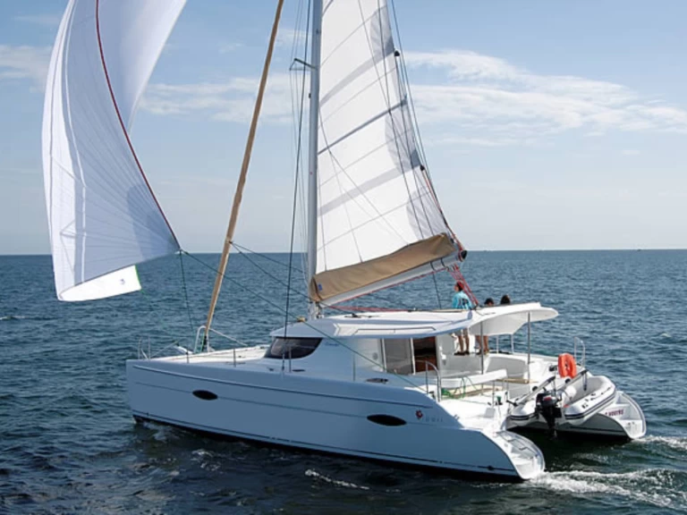 Fountaine Pajot Lipari 41 charter bareboat or captained in  Canet-en-Roussillon