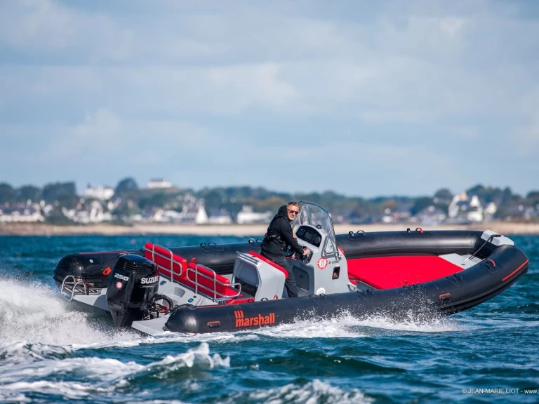 RIB rental with or without captain Marshall La Trinité-sur-Mer