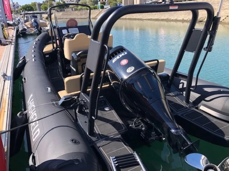 Bareboat Rental RIB Highfield with a boat licence