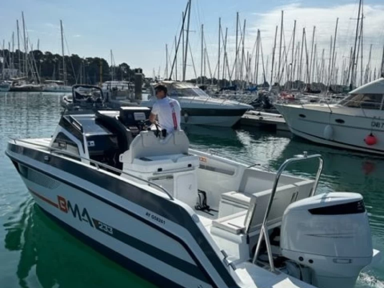 Motorboat rental with or without captain BMA BOATS La Trinité-sur-Mer