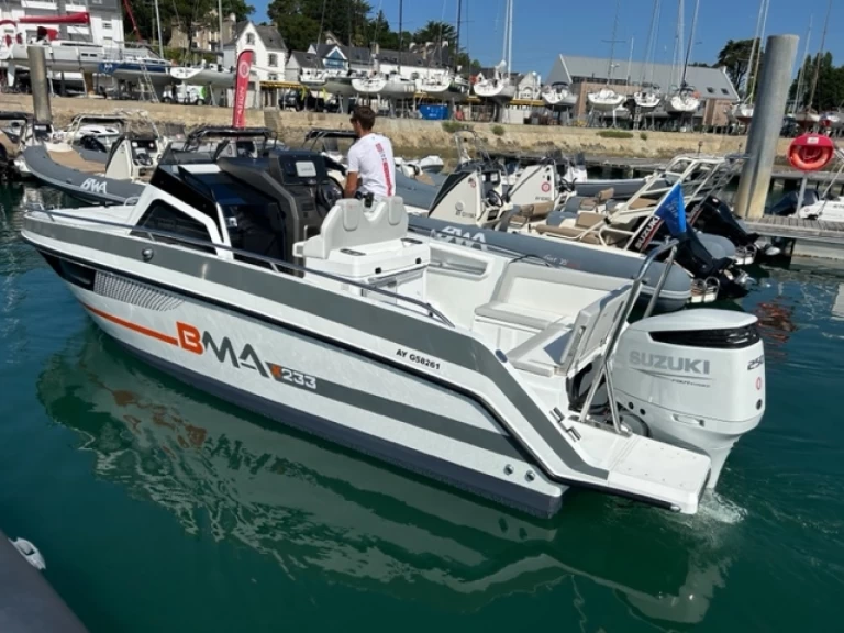 Bareboat Rental Motorboat BMA BOATS with a boat licence