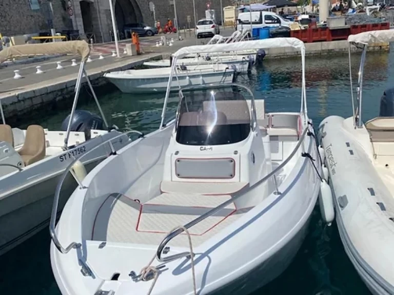 Selva Open Line D 5.7 charter bareboat or captained in  Antibes