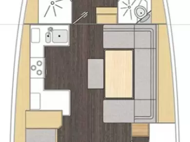 Sailboat rental with or without captain Bavaria Murter-Kornati