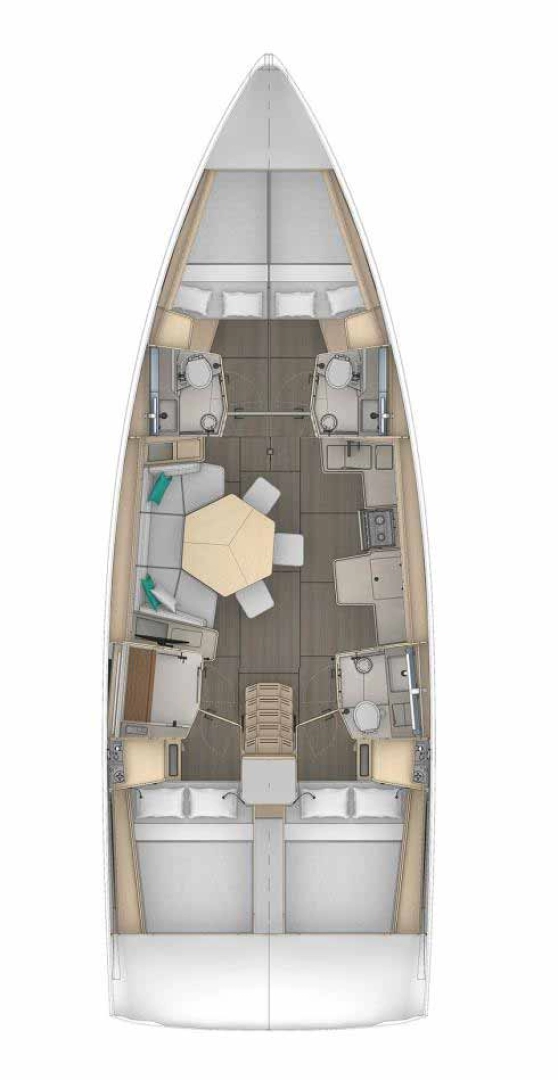 Boat rental Dufour Dufour 44 in Trogir on Samboat