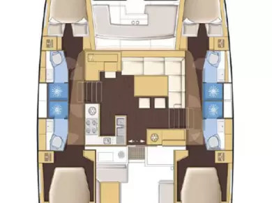 Catamaran rental in Road Town - Lagoon Lagoon 450 F