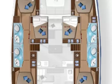 Catamaran rental in Road Town - Lagoon Lagoon 50