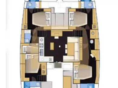 Catamaran rental in Road Town - Lagoon Lagoon 52 F