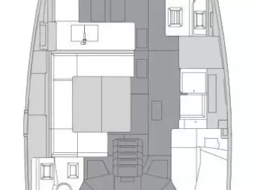 Elan Impression 50.1 charter bareboat or captained in  Kaštela