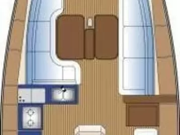 Yacht charter Primošten cheap Bavaria 38 Match - 2 cab.