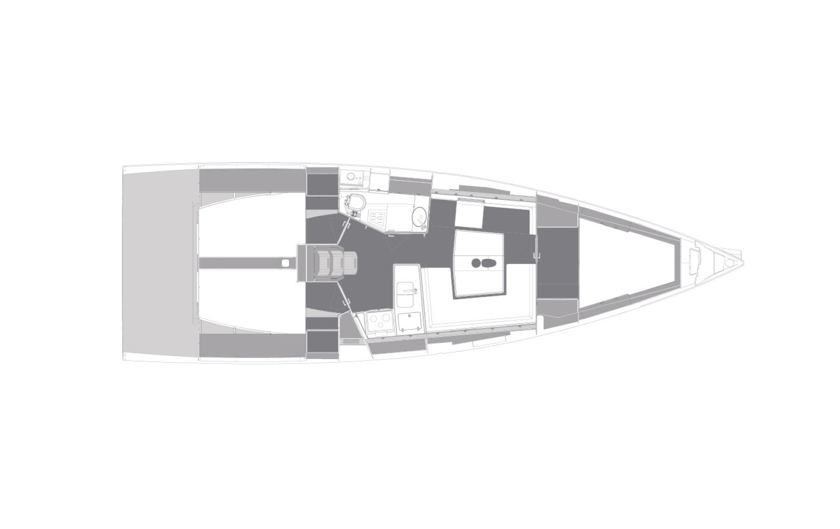 Elan E5 charter bareboat or captained in  Biograd na Moru