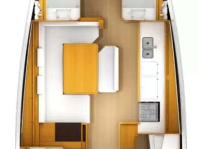 Yacht charter Kaštela cheap Sun Odyssey 519