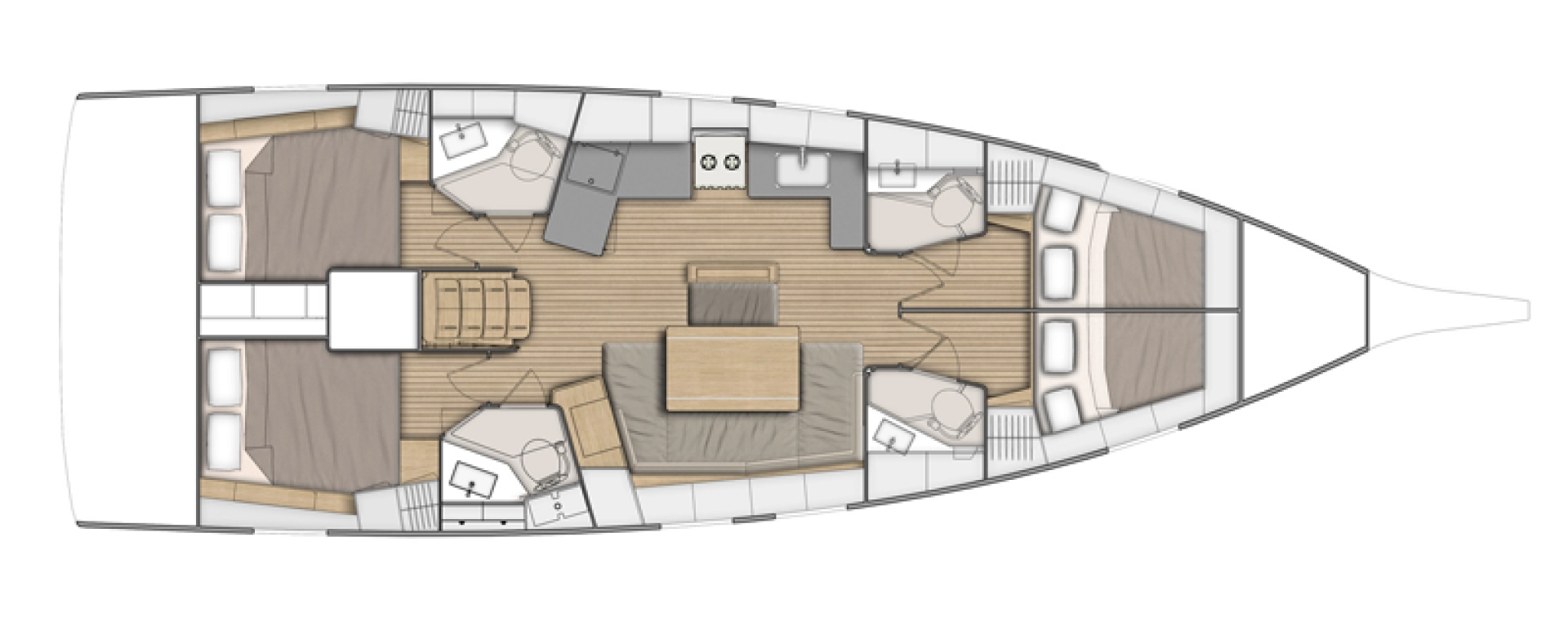 Yacht charter Kos cheap Oceanis 46.1