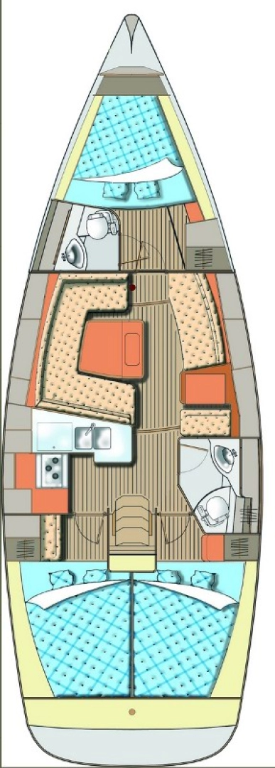 Sailboat rental with or without captain Elan Pula