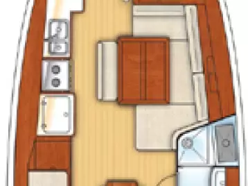 Sailboat rental in Anzio - Bénéteau Oceanis 43