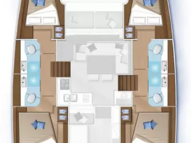 Yacht charter Primošten cheap Lagoon 40