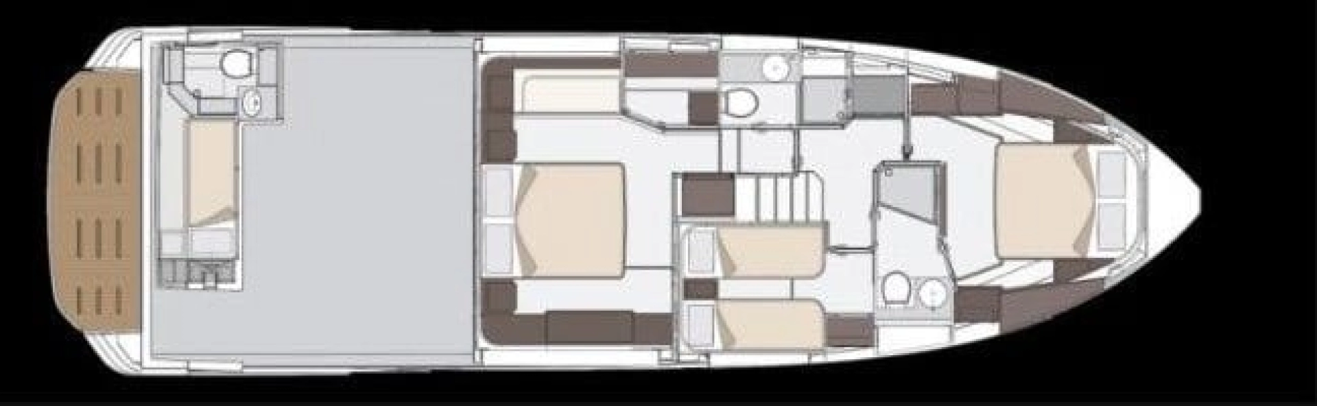 Bareboat Rental Luxury Yacht Azimut with a boat licence