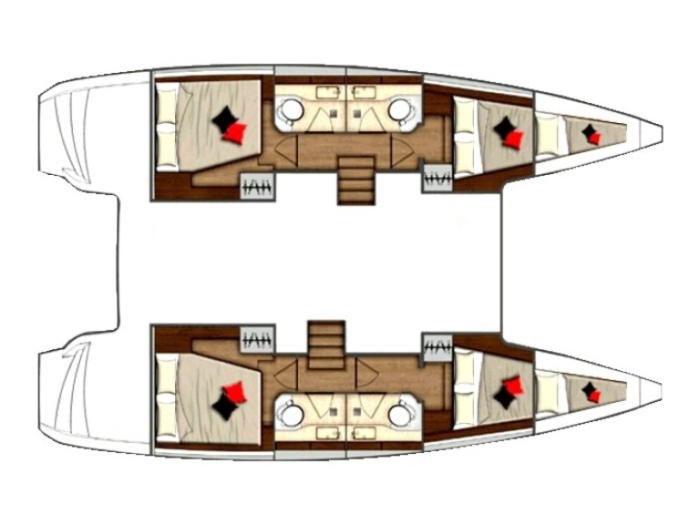 Catamaran rental in Primošten - Lagoon Lagoon 40