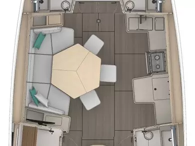 Yacht charter Tribunj cheap Dufour 44