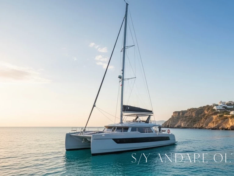 Bareboat Rental Catamaran HeySea with a boat licence