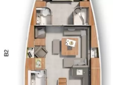 Rent a Hanse Hanse 455 Biograd na Moru