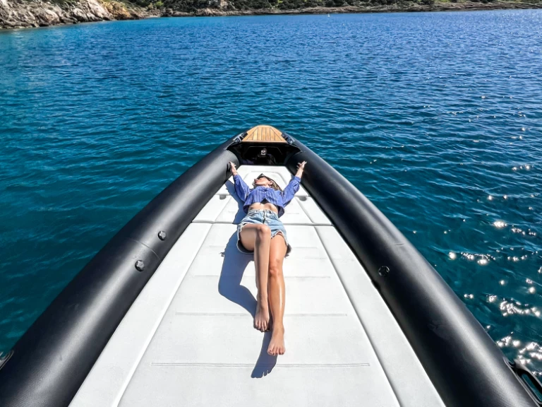 Bareboat Rental RIB Seafighter with a boat licence