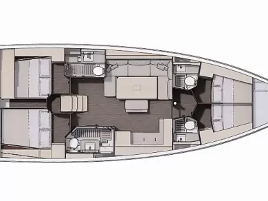 Dufour Dufour 470 in Lefkáda on SamBoat