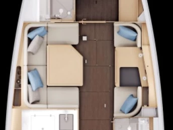 Sailboat rental in Split - Jeanneau Sun Odyssey 415