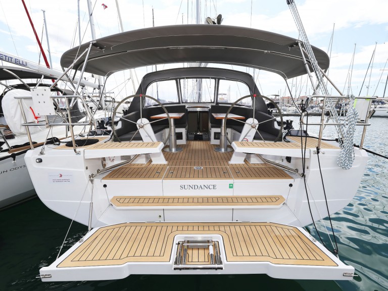 Bareboat Rental Sailboat Hanse with a boat licence