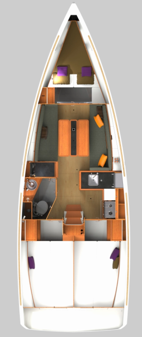 Bareboat Rental Sailboat Jeanneau with a boat licence