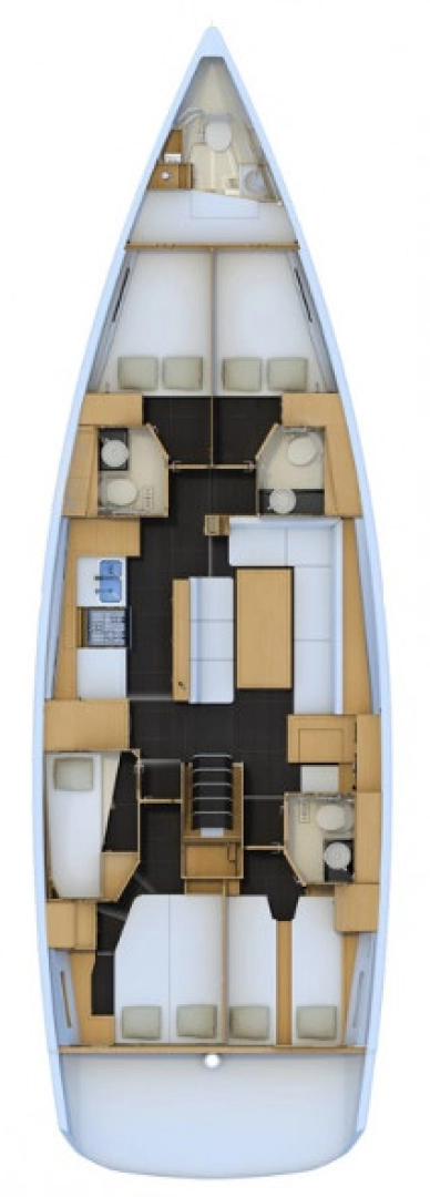 Bareboat Rental Sailboat Jeanneau with a boat licence