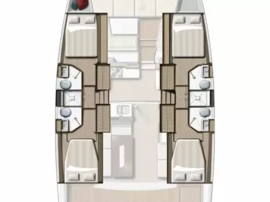 Catamaran rental with or without captain Bali Pirovac