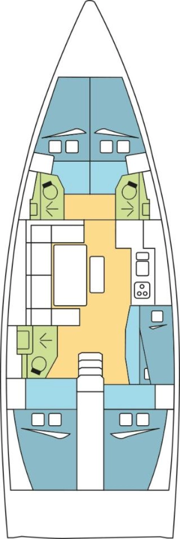 Sailboat rental in Lidingö - Dufour Dufour 460 Grand Large