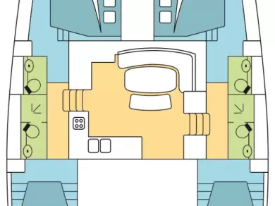 Boat rental Lagoon Lagoon 421 in Airlie Beach on Samboat