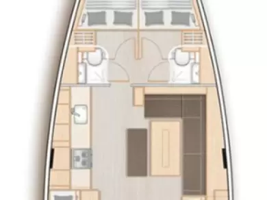 Hanse Hanse 508 in Nikiána on SamBoat