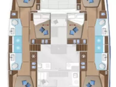 Lagoon Lagoon 50 in Kaštela on SamBoat