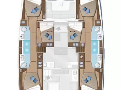 Yacht charter Alimos cheap Lagoon 50