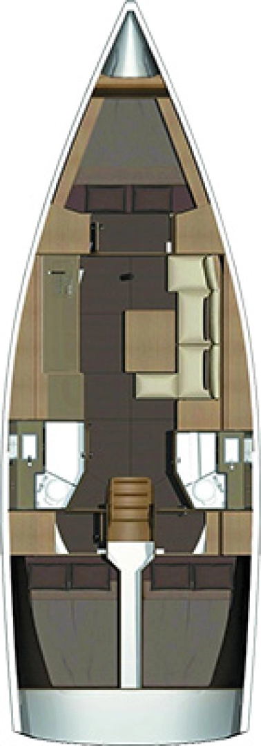 Sailboat rental in Kos - Dufour Dufour 382 Grand Large