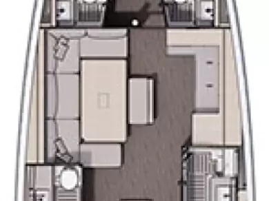 Yacht charter Pálairos cheap Dufour 470