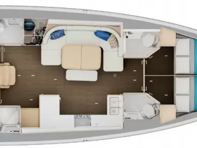 Sailboat rental with or without captain Jeanneau Alimos