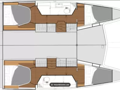 Catamaran rental in Frenchtown - Fountaine Pajot Lucia 40