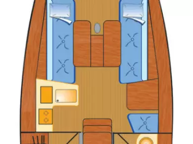 Boat rental Salona Salona 35 in Heiligenhafen on Samboat