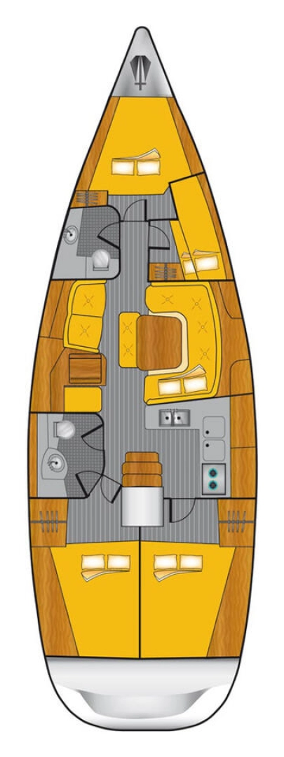 Boat rental Jeanneau Sun Odyssey 43 in Flensburg on Samboat